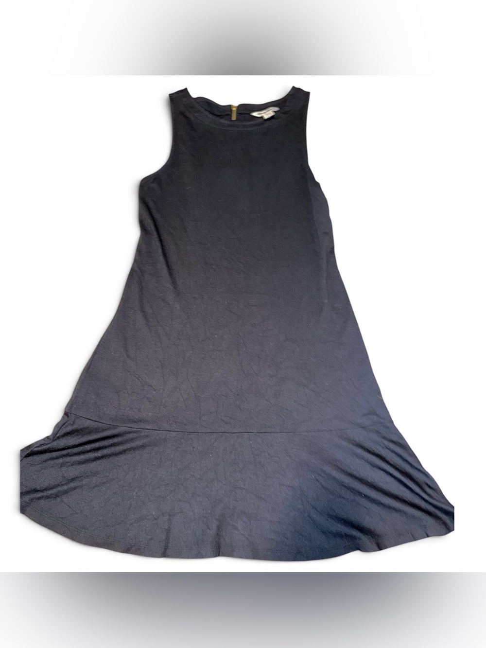 Tommy Bahama Navy Sleeveless A-Line Dress